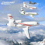 Dassault Falcon Jet Logo