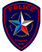 Lorena Police Department Logo
