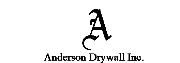 Anderson Drywall Inc.