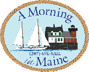 A Morning in Maine Sailing... Logo