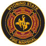 Wyoming Department of Fire Prevention and Electrical Safety Logo