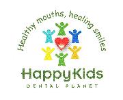 Happy Kids Dental Planet Logo