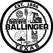 CITY OF BALLINGER Logo