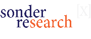 Sonder Research X Logo