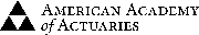 American Academy of Actuaries Logo