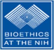 NIH Bioethics Fellowship Logo