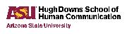 Hugh Downs School of Human Communication/ASU Logo