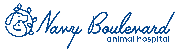 Navy Blvd Animal Hospital Logo