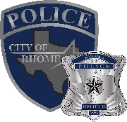 Rhome Police Department Logo