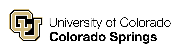 University of Colorado Colorado Springs Wellness Center Logo