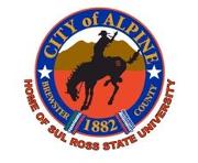 City of Alpine Logo