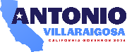 Antonio Villaraigosa for Governor 2026 Logo