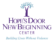 Hope's Door New Beginning... Logo