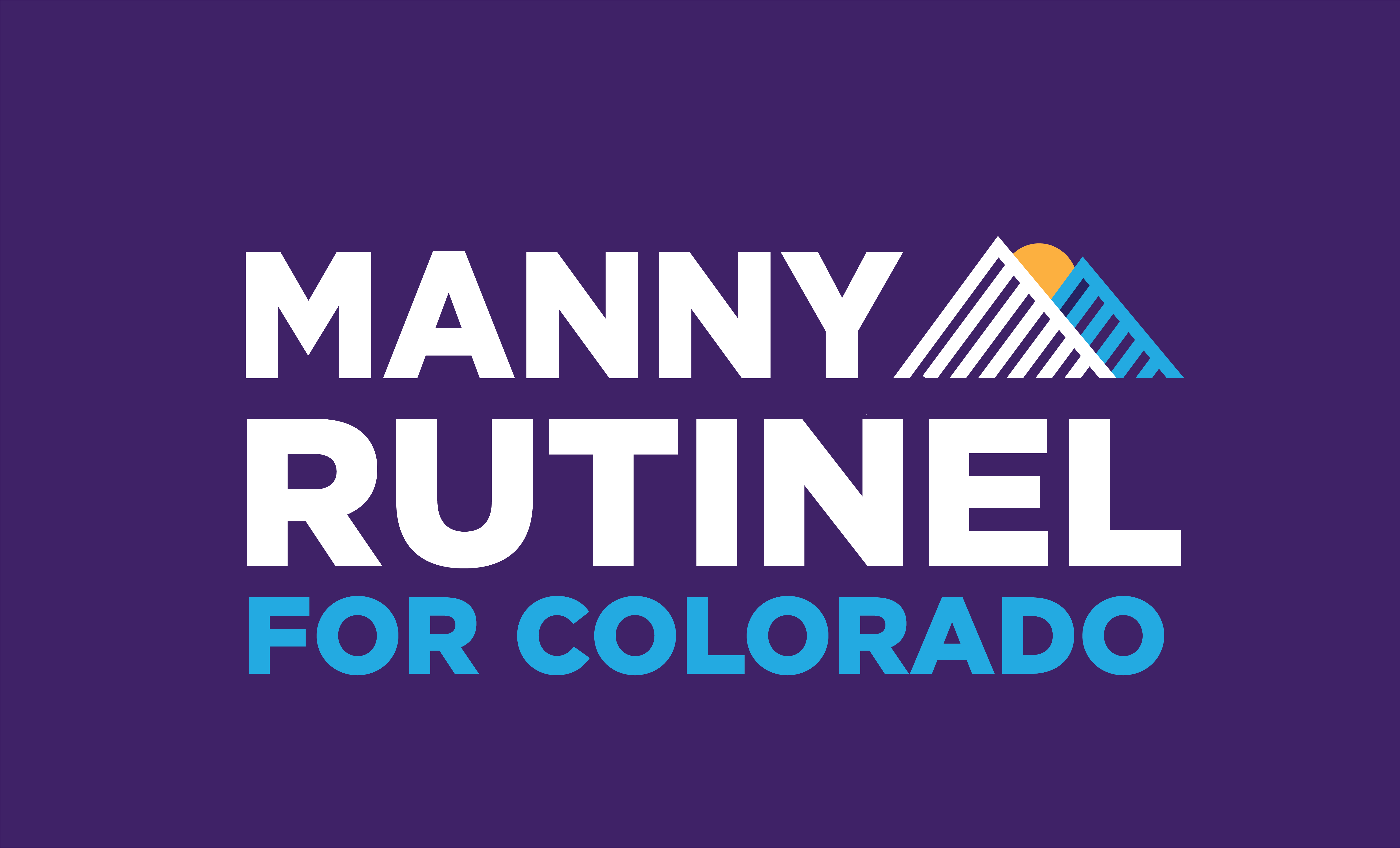 Manny Rutinel for Congress Logo