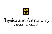 Physics and Astronomy Department, University of Missouri, Columbia Logo