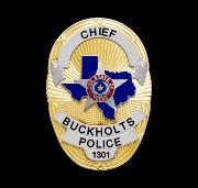 Buckholts Police Department Logo