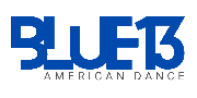 Blue13 Dance Company Logo