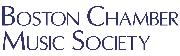 Boston Chamber Music Society Logo