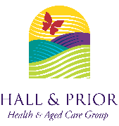 Hall & Prior Health & Aged Care Group Logo
