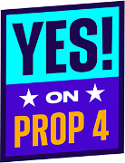 Yes on 4, Californians for Fair Elections Logo