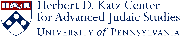 Herbert D. Katz Center for Advanced Judaic Studies Logo