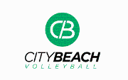 City Beach Volleyball Logo