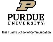 Purdue University - Brian Lamb School of Communication Logo