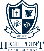 High Point Baptist Academy Logo