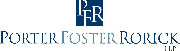 Porter Foster Rorick LLP Logo