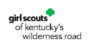 Girl Scouts of Kentucky's Wilderness Road Logo