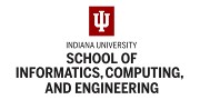 Indiana University - Luddy School of Informatics, Computing, and Engineering Logo