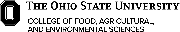 The Ohio State University College of Food, Agricultural, and Environmental Sciences Logo