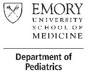 Emory University School of Medicine, Dept of Pediatrics Logo