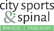 City Sports and Spinal... Logo