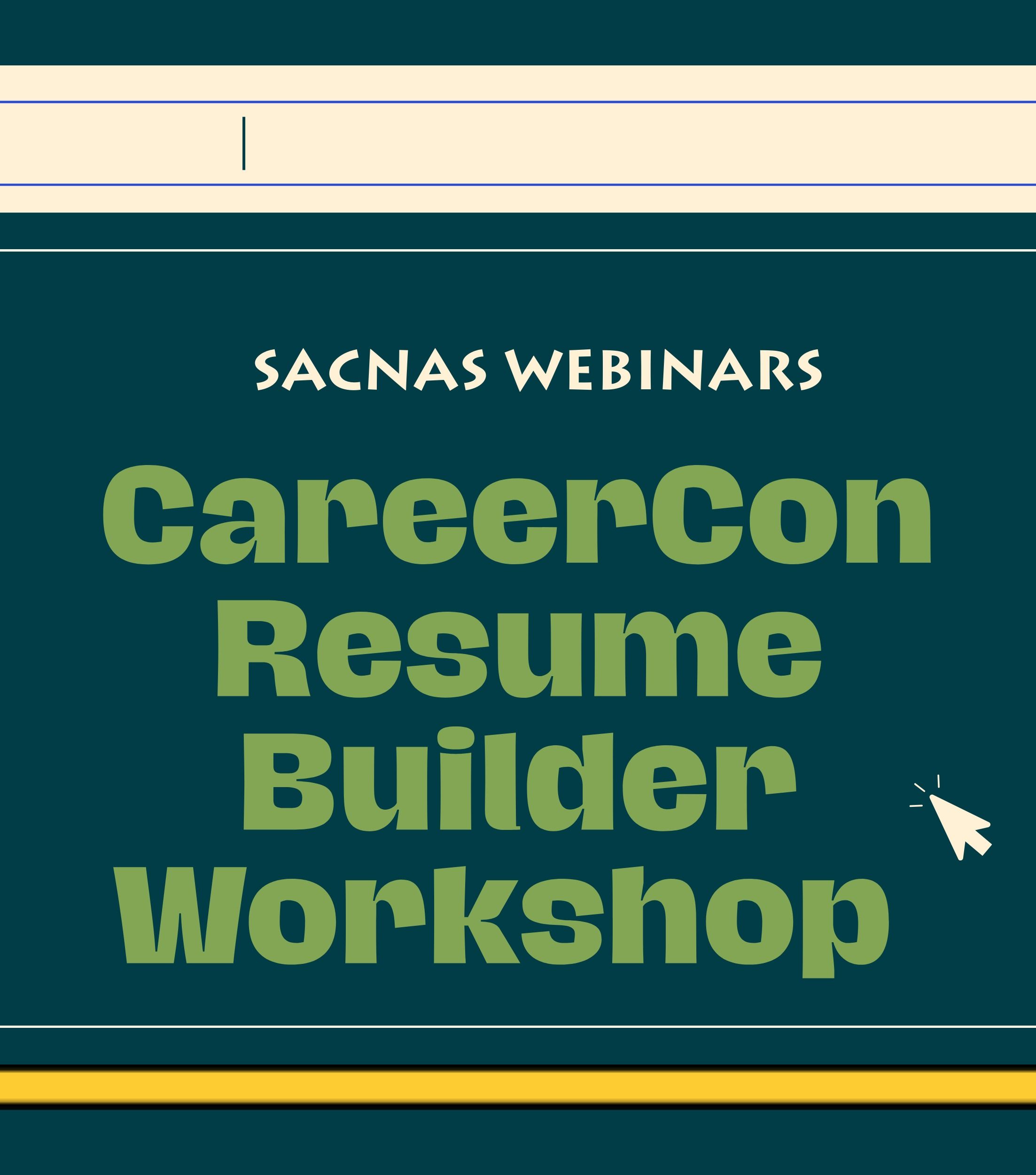 CareerCon Resume Builder Workshop (Video)