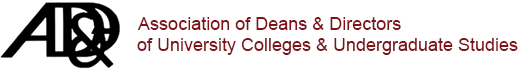 Association of Deans & Directors of University Colleges & Undergraduates Studies